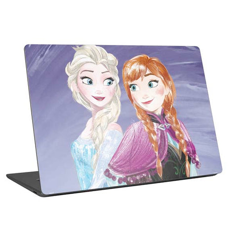 Disney Frozen Elsa and Anna Sisters Art Universal Laptop 11in (8.8 x 6.2in) Skin